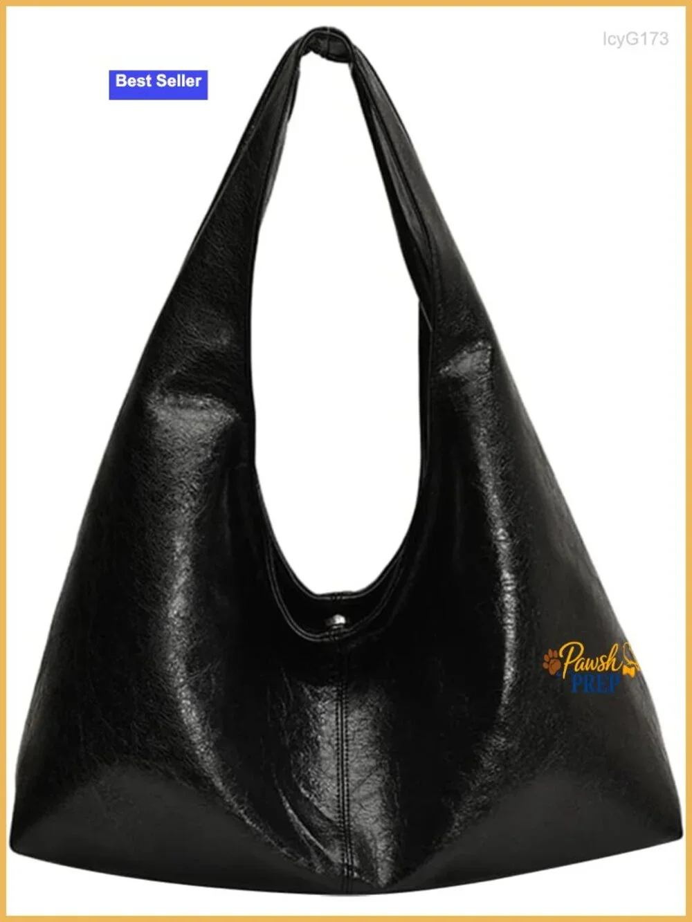 Large Slouchy Hobo Tote Bag for Women Faux Leather Handbag Shoulder Bag